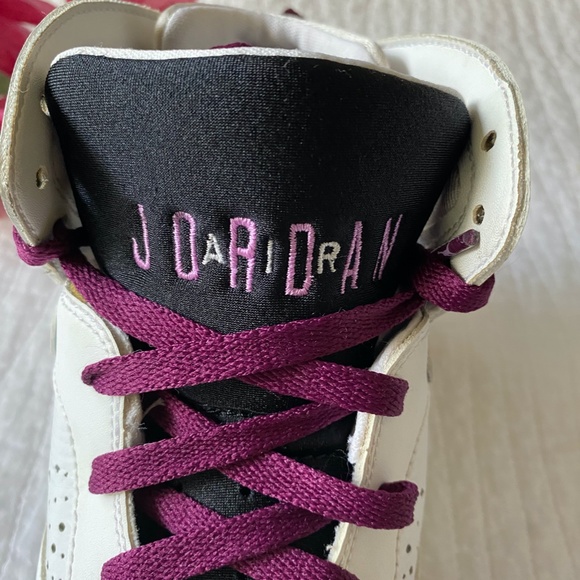 EUC Air Jordan 7 Retro “Fuchsia Glow” 442960-127 Size 7.5Y/ Women's 8.5 - Picture 4 of 15